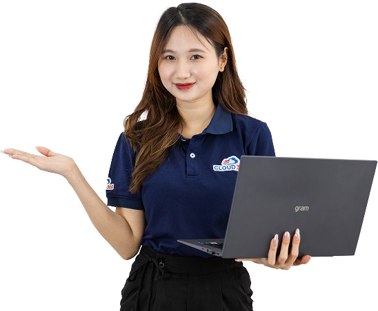 Girl with Laptop