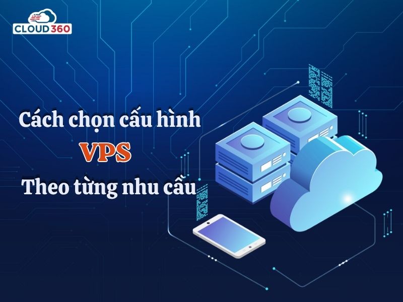 Cách chọn cấu hình VPS theo nhu cầu