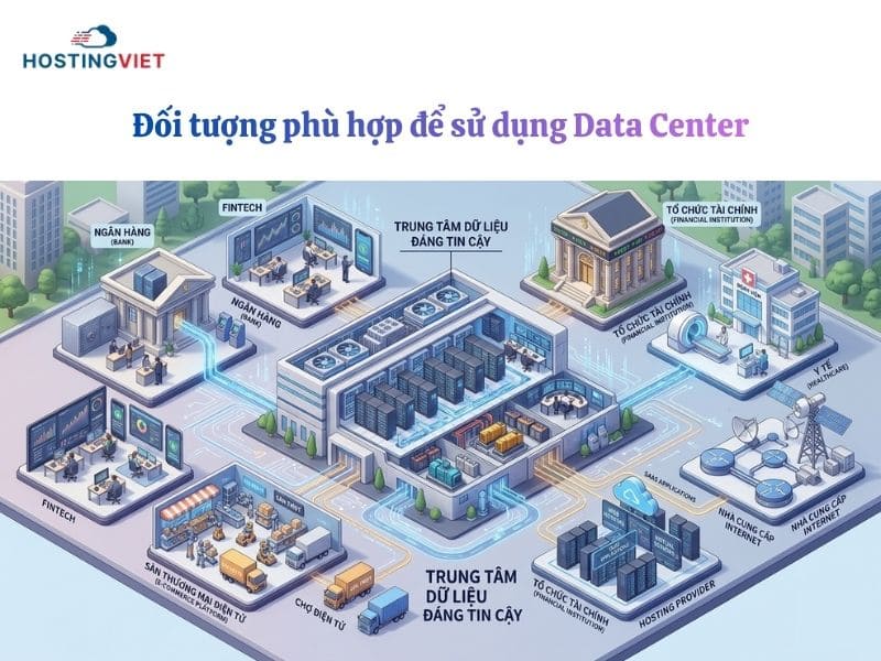Đối tượng phù hợp sử dụng Data Center