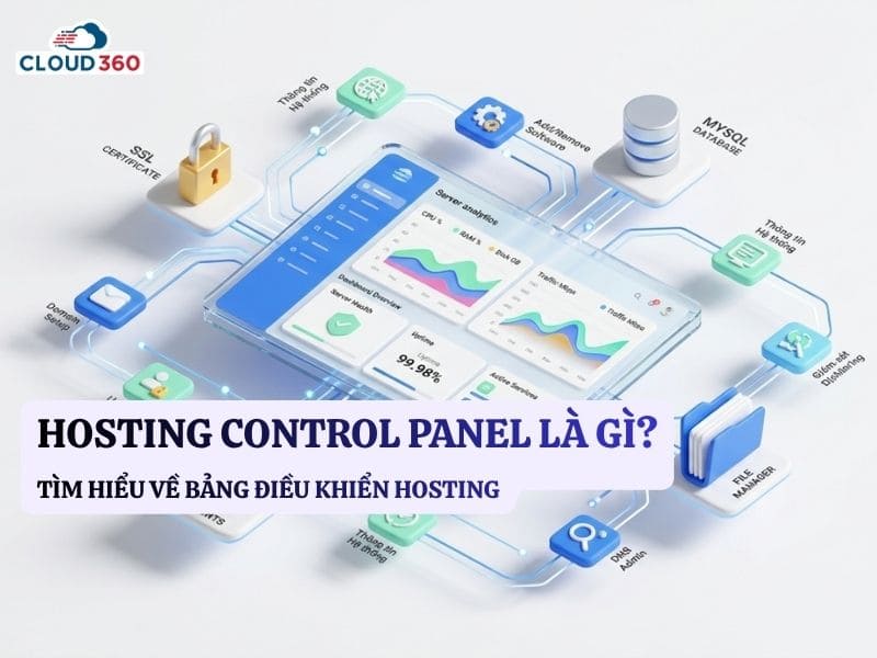 Hosting Control Panel là gì? Tìm hiểu về bảng điều khiển Hosting