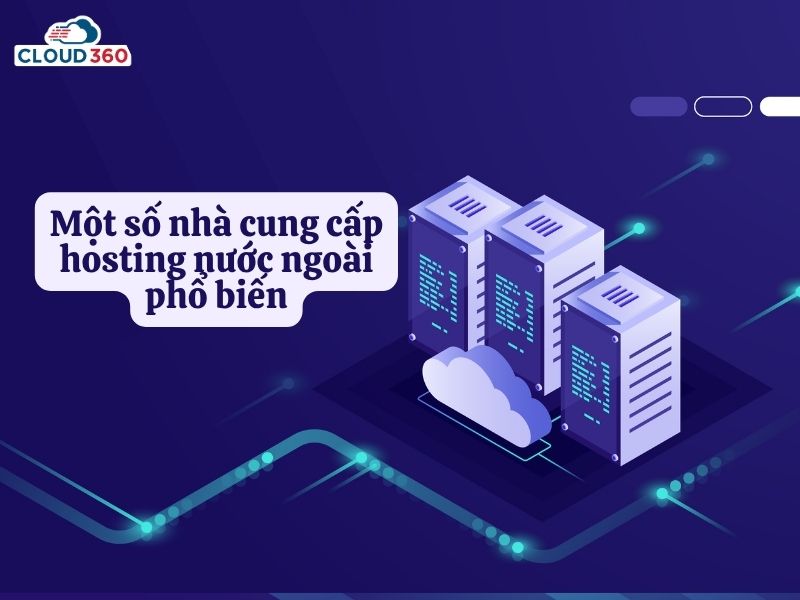 Một số nhà cung cấp hosting nước ngoài phổ biến