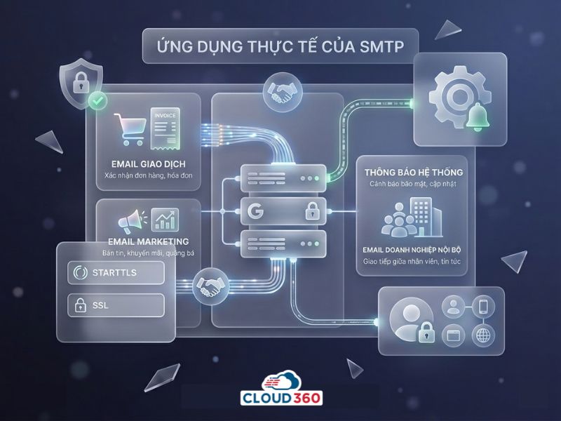 Ứng dụng của SMTP trong thực tế