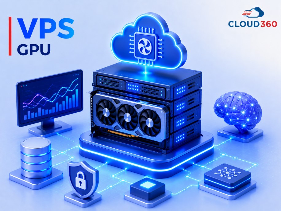VPS GPU Là Gì? Tìm Hiểu Giải Pháp Máy Chủ GPU Cho AI, Render