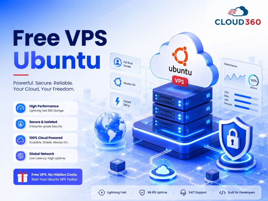 VPS Ubuntu là gì? Top 5 Free VPS Ubuntu uy tín đừng bỏ qua năm 2026